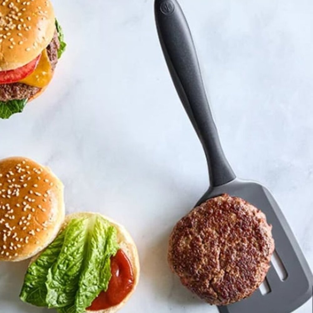 NIP Pampered Chef Silicone Slotted Turner #100679 - Fast Ship!